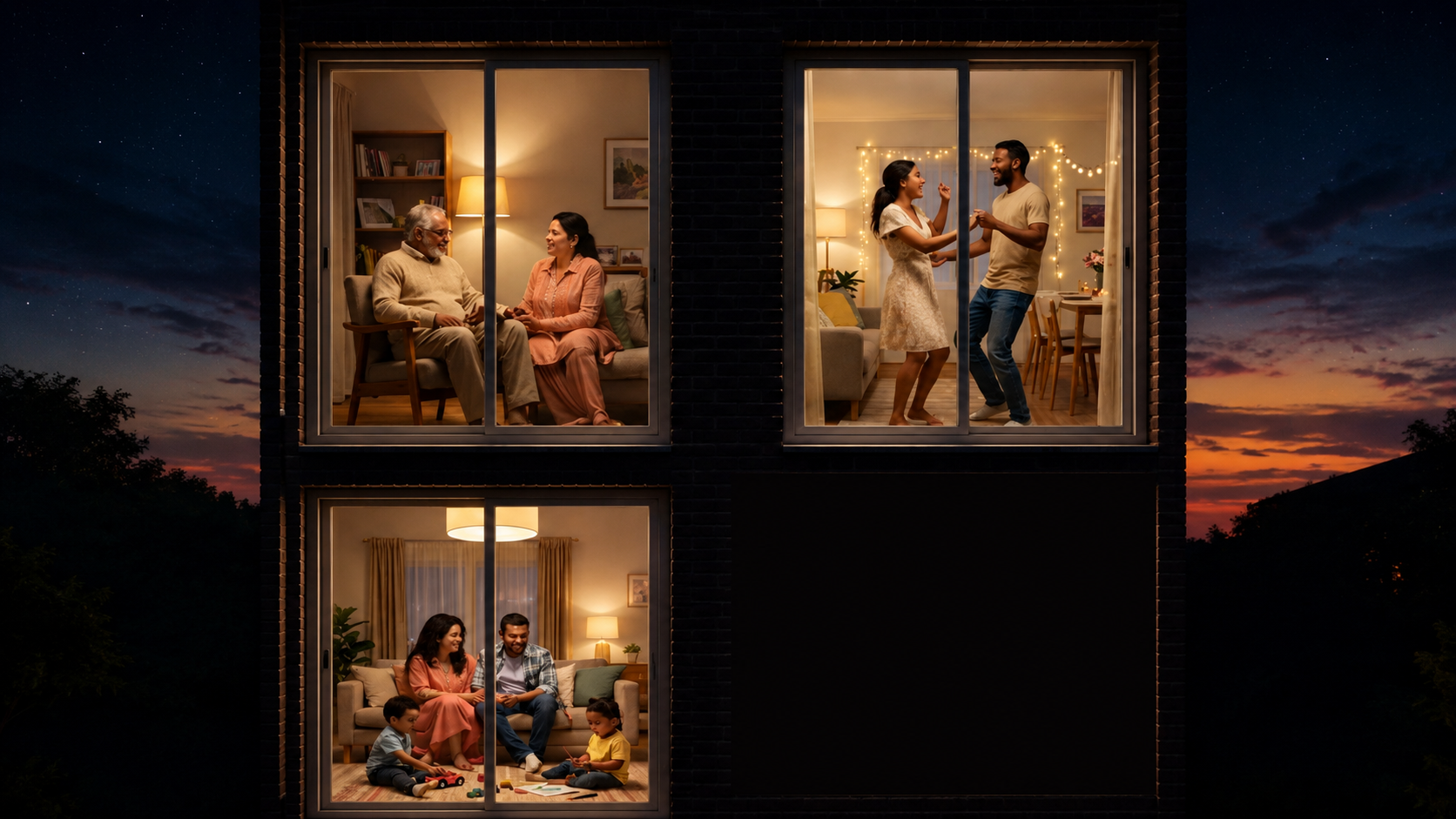 Modern family community