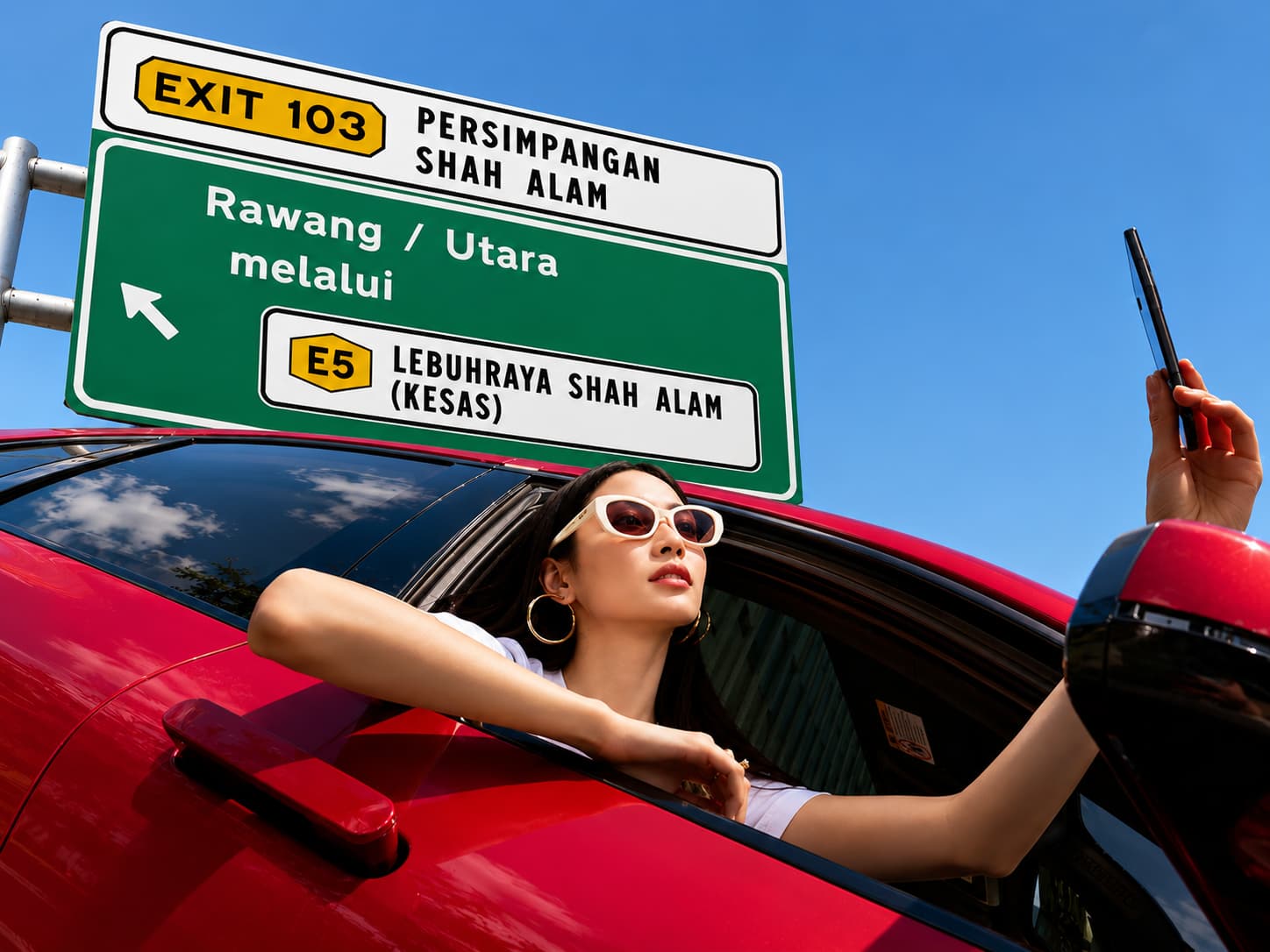 Akses mudah ke Lebuhraya KESAS
